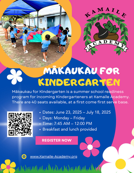 Mākaukau for Kindergarten Registration